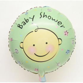 18" Mylar Balloon - Baby Faces Case Pack 24mylar 