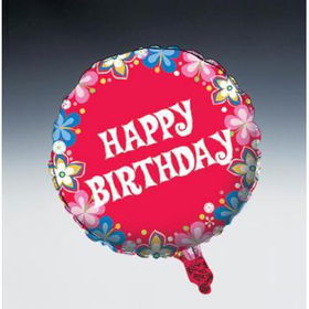 18" Mylar Balloon - Let's Hula Case Pack 24mylar 