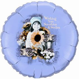 18" Mylar Balloon - Wishing Sunshine and Smiles Case Pack 24mylar 