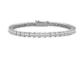 Diamond Tennis Bracelet : 18K White Gold  2.00 CT Diamondsdiamond 