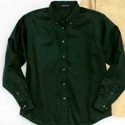 Jonathan Corey washed twill long sleeve shirt women Color: BLACK SMjonathan 