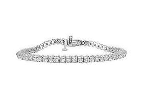 Diamond Bracelet : 14K White Gold - 2.00 CT Diamondsdiamond 