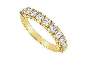 Diamond Ring : 14K Yellow Gold - 1.00 CT Diamonds - Ring Size 9.0diamond 