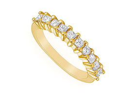 Diamond Ring : 14K Yellow Gold - 0.50 CT Diamonds - Ring Size 9.0diamond 