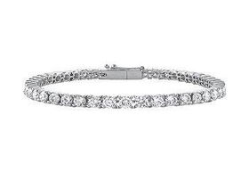 Diamond Tennis Bracelet : 14K White Gold  2.00 CT Diamondsdiamond 