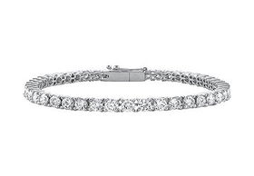 Diamond Tennis Bracelet : 14K White Gold  3.00 CT Diamondsdiamond 