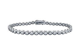 Diamond Tennis Bracelet : Platinum - 3.00 CT Diamondsdiamond 