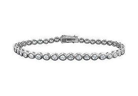 Diamond Tennis Bracelet : 14K White Gold  1.00 CT Diamondsdiamond 