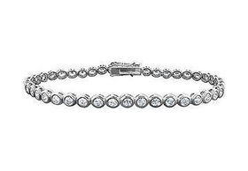 Diamond Tennis Bracelet : 14K White Gold  2.00 CT Diamondsdiamond 