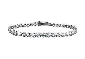 Diamond Tennis Bracelet : 14K White Gold  3.00 CT Diamondsdiamond 