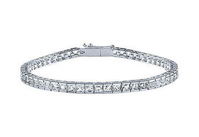 Diamond Tennis Bracelet : Platinum - 3.00 CT Diamondsdiamond 