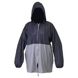 All-Weather&trade; Blue/Gray Rain Jacket with Pouch (Extra Large)weather 