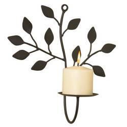 Luca Bella Home&trade; Wrought Iron Branch and Leaf Wall Sconceluca 