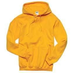 Gildan 10 oz. ultra blend hooded pullover Color: SAND SM