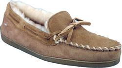 MINNETONKA Sheepskin Hardsole Moccasinminnetonka 