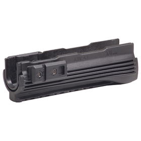 AK 47 3 Sided Picatinny Rail, Blacksided 