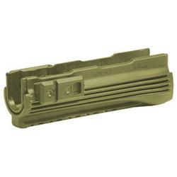 AK 47 3 Sided Picatinny Rail, OD Greensided 