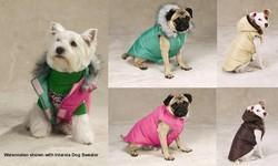 WATERMELON Reversible Puffy Dog Vestwatermelon 