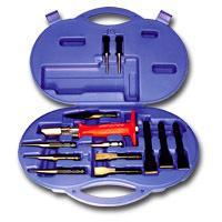 12 Piece Interchangeable Punch and Chisel Setpiece 