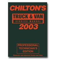 1999 - 2003 Truck & Van Service Manualtruck 