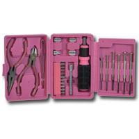 Ladies 26 Piece Pink Mini Tool Setladies 