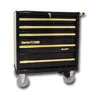 5 Dr. Bottom Black/Gold Tool Chest 28"black 