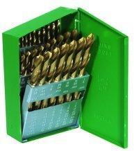 29 Piece Titanium-Nitride Coated Drill Bit Setpiece 