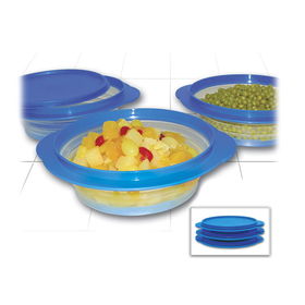 Set of 3 Collapsible Storage Containers - easy food storagecollapsible 