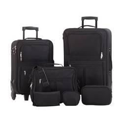 Embassy&trade; 6pc Black Luggage Setembassy 