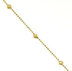 Gold Disco Ball Anklet Anklet Braceletgold 