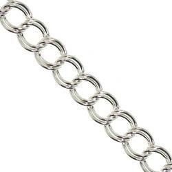 Sterling Silver Charm Link Braceletsterling 