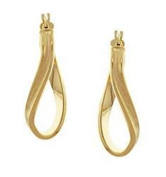 Solid Gold Hoop Earringssolid 