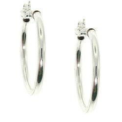 Sterling Silver Hoop Earringssterling 