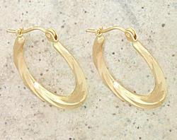 14K Gold Hoop Earringsgold 