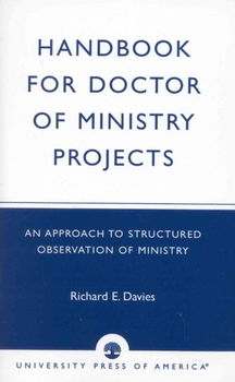 Handbook for Doctor of Ministry Projectshandbook 