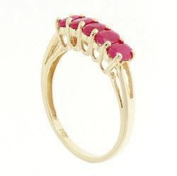 Oval Ruby 14K Gold Ringoval 