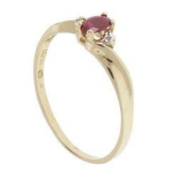 Ruby Gemstone 10K Gold Ringruby 