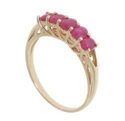 Oval Ruby 14K Gold Ringoval 