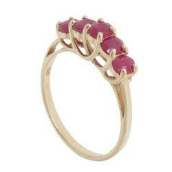 Oval Ruby 14K Gold Ringoval 