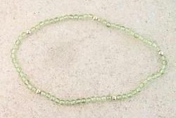 PERIDOT 14K GOLD BRACELET GEMSTONEperidot 