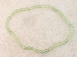 Peridot  Bead  Braceletperidot 