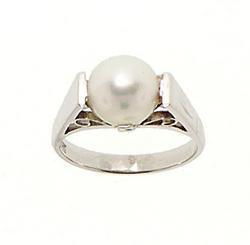 8.5mm Southsea Pearl Platinum Ringsouthsea 