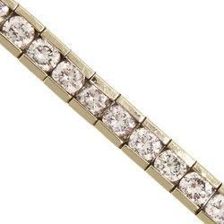 5 Carat Diamond Gold Tennis Bracelet-14K Yellowcarat 