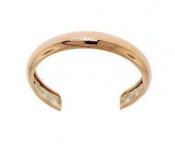 Classic 18K Rose Gold Adjustable Toe Ringclassic 