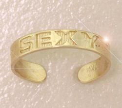 Genuine Gold SEXY Toe Ringgenuine 