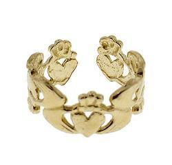 Claddagh Irish Gold Toe Ringcladdagh 