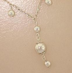 Sterling Silver BallNecklacesterling 