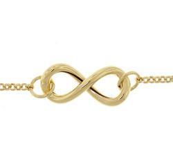 14K Gold Infinity Rolo Necklacegold 