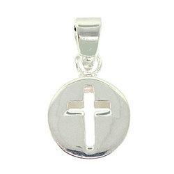 Sterling Silver Dangle Cross Pendantsterling 