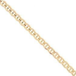 4.6mm Italian Marine Link Bracelet in 14K Yellow Golditalian 